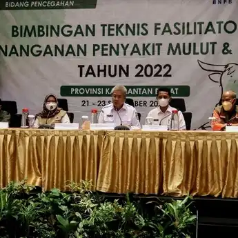 Sekda Kalbar Ajak Stakeholder Berjibaku Tingkatkan Angka Vaksinasi PMK