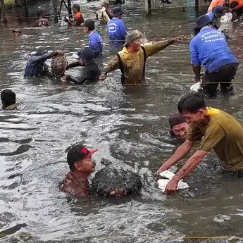 Tak Disentuh Eskavator, Normalisasi Sungai Veteran Area Ini Dilombakan