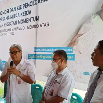 BKKBN Sulut Gandeng Komisi IX DPR RI Gencarkan Promosi dan KIE Pencegahan Stunting di Manembo-Nembo Atas, Kota Bitung