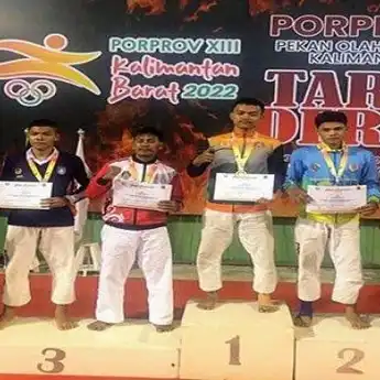 Kubu Raya Raih 6 Medali Cabor Tarung Derajat pada Porprov XIII Kalbar