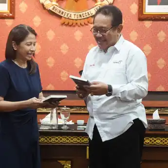 Pertukaran Informasi Pembangunan Pariwisata Bali, Wagub Cok Ace Terima Delegasi dari Provinsi Bataan Filipina