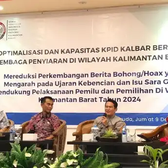 Cegah Penyebaran Berita Hoaks, Bersama KPID Kalimantan Barat