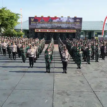 Kapolda Bali Pimpin Upacara Pembukaan Kolaborasi Terintegrasi Dikmaba TNI AD dengan Diktukba Polri