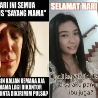 21 Meme Hari Ibu, Lucu tapi Tetap Menyentuh! Selamat Hari Ibu!