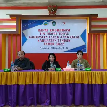 Komitmen Pemda Wujudkan Kabupaten Landak Jadi Kabupaten Layak Anak (KLA)
