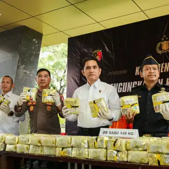 Bea Cukai & Polri Ungkap Kasus 149 Kg Narkotika Jenis Sabu Jaringan Malaysia-Aceh