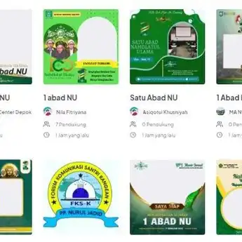 50 Link Twibbon Harlah 1 Abad NU 2023 Terbaru, Ayo Pasang Sekarang!