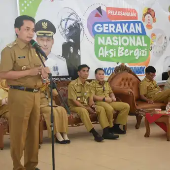 Gerakan Aksi Bergizi, Kenalkan Pola Makan Sehat Sejak Dini Tingkat Kota Pontianak