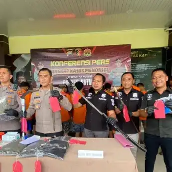 Tawuran Antar Remaja di Klaten Kini Diringkus Polisi