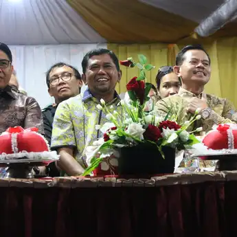 Malam Puncak Dirgahayu Kabupaten PPU Ditutup oleh Bupati PPU, Hamdam