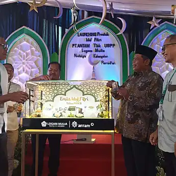 ANTAM Hadirkan Emas Tematik 3D Edisi Idul Fitri Tahun 2023/1444 Hijriah
