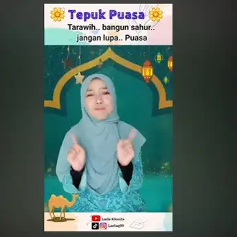 Lirik Tepuk Puasa Untuk Anak Usia Dini atau Anak Paud dan TK