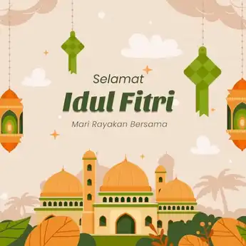 30 Contoh Kartu Ucapan Idul Fitri 1444 H, Bahasa Inggris dan Indonesia