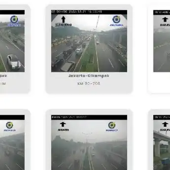 Simple dan Mudah, Ini 6 Cara Cek CCTV Jalan TOL Secara Online