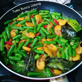 Resep Membuat Tumis Udang Buncis yang Lezat dan Simple      
