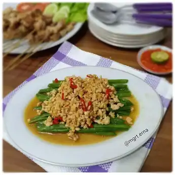Resep Membuat Buncis Siram Daging yang Lezat dan Nikmat     