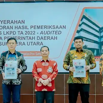 Pemko Medan Cetak Hattrick, Raih Opini WTP Tiga Kali Berturut