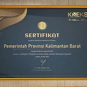 Pemprov Kalbar Raih 2 Penghargaan, Ajang Anugerah Adinata Syariah 2023