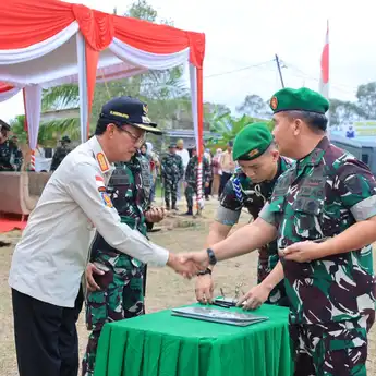 PANGDAM II/SJW Resmi Tutup TMMD Ke-116 KODIM 0418/Palembang