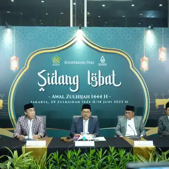 Pemerintah Tetapkan Iduladha 1444H Jatuh pada 29 Juni 2023