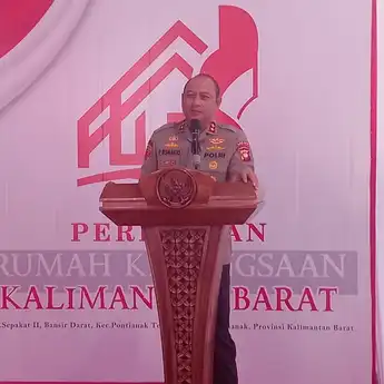 Kapolda Kalbar Resmikan Rumah Kebangsaan Kalbar