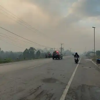 Karhutla di Tetangga Kian Masif, Banjarmasin Terkepung Kabut Asap!