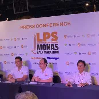 Bangun Semangat Jakarta, Sinari Ibu Kota Melalui LPS Monas Half Marathon
