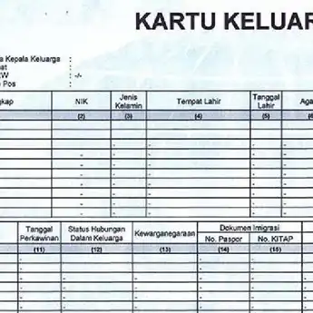 Cara Cetak Kartu Keluarga Online dengan Mudah, Bisa Via HP