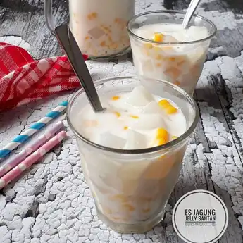 Resep Membuat Es Jagung Jelly Santan yang Lezat dan Menggugah Selera