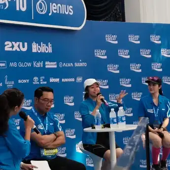 Ribuan Pelari Ikut Ramaikan Pocari Sweat Run 2023, Start/Finish di Gedung Sate Bandung