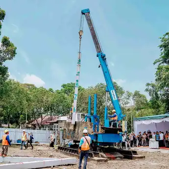 Atasi Banjir, Pembangunan Kolam Retensi USU Dimulai