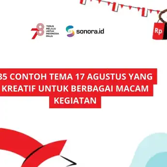 35 Contoh Tema 17 Agustus yang Kreatif untuk Berbagai Macam Kegiatan
