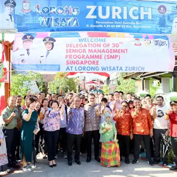 Dubes Singapura Kunjungi Lorong Wisata Makassar: Banyak Beri Manfaat