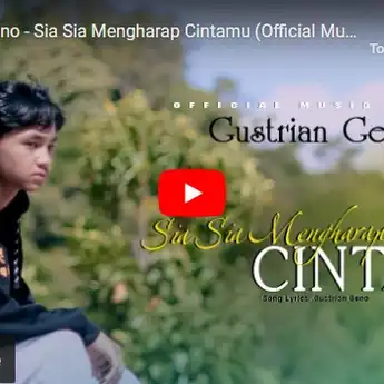 Lirik dan Chord 'Sia-sia Mengharap Cintamu', Baru Trending di Youtube