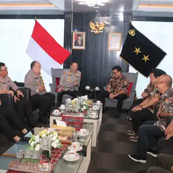 Wakapolda Sumsel Terima Audiensi Ketua dan Pengurus FKPPI