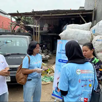 BRI Life, BEM UI dan Dinas LHK DKI Bangun Kepedulian Lingkungan dengan Pemilahan Sampah 
