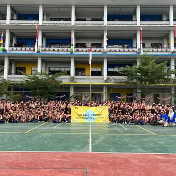 108 Pelajar SMPN 7 Jakarta Ikuti TGTS dengan Antusias
