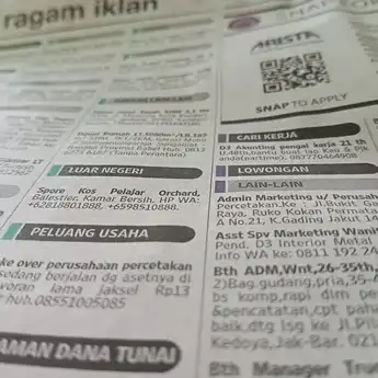50 Contoh Iklan Baris Produk, Jasa, hingga Lowongan Pekerjaan