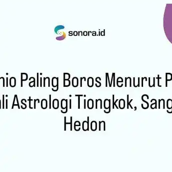 3 Shio Paling Boros Menurut Para Ahli Astrologi Tiongkok, Sangat Hedon 