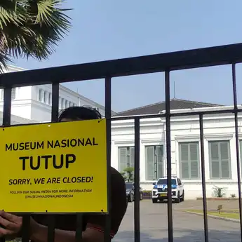 Pasca Kebakaran, Museum Nasional Indonesia Tutup Sementara