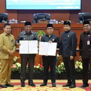 Bupati PPU dan DPRD PPU Setuju APBD–P 2023 Rp 2,1 Triliun