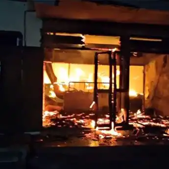 Kerahkan 5 Unit Damkar, Pasar Slogohimo Wonogiri Berhasil Dipadamkan
