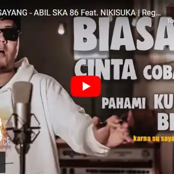 Lirik Lagu Karna Su Sayang Versi Reggae, Biarkan cinta tumbuh sebisanya