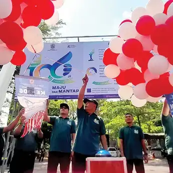 Memperingati Hari Jadi, Bupati Karanganyar Resmikan Logo Hut ke-106