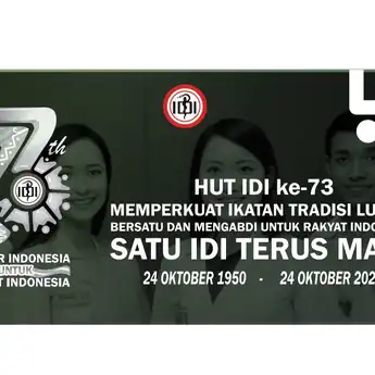 20 Poster Hari Dokter Nasional Indonesia 2023: Sesuai Tema dan Menarik