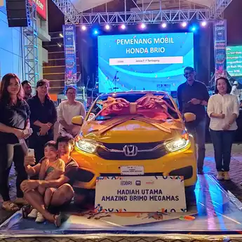 Menangkan Hadiah Utama Amazing BRImo Megamas, Nasabah  Sebut Sebagai Wujud Layanan yang Memuaskan