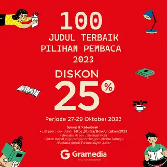 Gramedia Pontianak Hadirkan Diskon 25% Selama 3 Hari