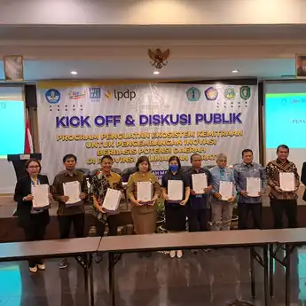POLNEP, POLTESA dan POLITAP gelar Kick Off &amp; Diskusi Publik, Program Penguatan Ekosistem Kemitraan Untuk Pengembangan Inovasi Berbasis Potensi Daerah Provinsi Kalimantan Barat