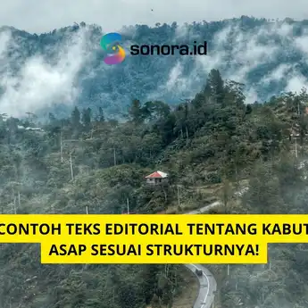 Contoh Teks Editorial tentang Kabut Asap Sesuai Strukturnya!