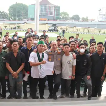 Kapolda Sumsel Terima Tuntutan Demo Mahasiswa soal Penanganan Karhutla